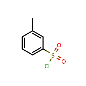 Chemical structure of 3-Methylbenzenesulfonyl chloride , CAS 1899-93-0, AChemBlock W159083