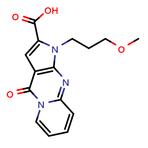 1-(3-Methoxypropyl)-4-oxo-1,4-dihydropyrido[1,2-a]pyrrolo[2,3-d]pyrimidine-2-carboxylic acid