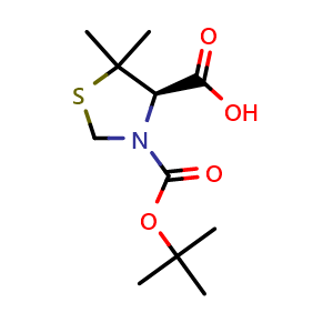 (R)-3-(tert-Butoxycarbonyl)-5,5-dimethylthiazolidine-4-carboxylic acid