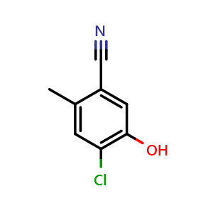 4-Chloro-5-hydroxy-2-methylbenzonitrile
