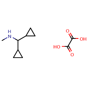 1,1-Dicyclopropyl-N-methylmethanamine oxalate
