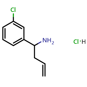 1-(3-Chlorophenyl)but-3-en-1-amine hydrochloride