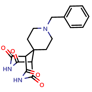 1'-Benzyl-3,7-diazaspiro[bicyclo[3 3 1]nonane-9,4'-piperidine]-2,4,6,8-tetraone