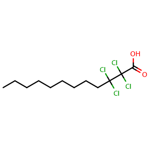 Chemical structure of Tetrachloroauric acid , CAS 16903-35-8, AChemBlock W159353