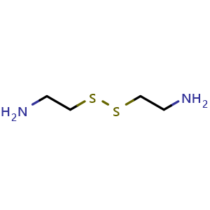 Chemical structure of Cystamine , CAS 51-85-4, AChemBlock W159413