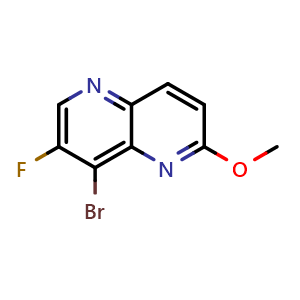 8-Bromo-7-fluoro-2-methoxy-1,5-naphthyridine