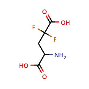4-Amino-2,2-difluoropentanedioic acid