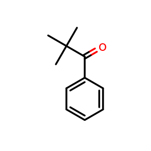 Chemical structure of 2,2,2-Trimethylacetophenone , CAS 938-16-9, AChemBlock W159544