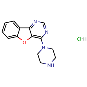 4-(Piperazin-1-yl)benzofuro[3,2-d]pyrimidine hydrochloride