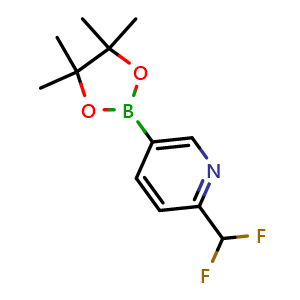 2-(Difluoromethyl)-5-(4,4,5,5-tetramethyl-1,3,2-dioxaborolan-2-yl)pyridine
