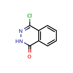Chemical structure of 4-Chlorophthalazin-1(2H)-one , CAS 2257-69-4, AChemBlock W159594