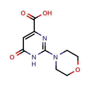2-Morpholino-6-oxo-1,6-dihydropyrimidine-4-carboxylic acid