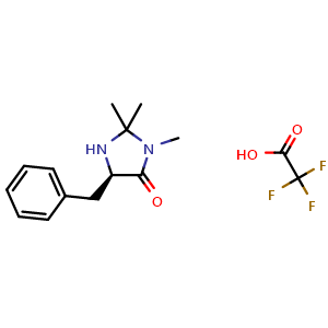 (R)-5-Benzyl-2,2,3-trimethylimidazolidin-4-one 2,2,2-trifluoroacetate