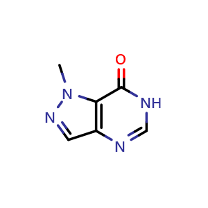 1-Methyl-1,6-dihydro-7H-pyrazolo[4,3-d]pyrimidin-7-one