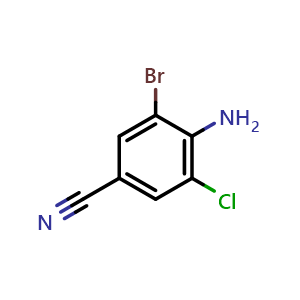 4-Amino-3-bromo-5-chlorobenzonitrile