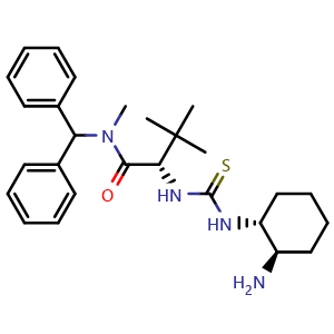 (2S)-2-[[[[(1R,2R)-2-Aminocyclohexyl]amino]thioxomethyl]amino]-N-(diphenylmethyl)-N,3,3-trimethylbutanamide