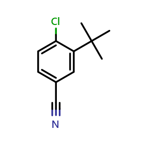 3-(tert-Butyl)-4-chlorobenzonitrile