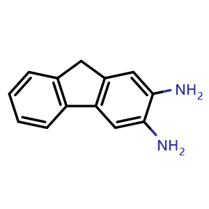 Chemical structure of 2,3-Diaminofluorene , CAS 49670-63-5, AChemBlock W159823