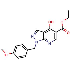 Ethyl 4-hydroxy-1-(4-methoxybenzyl)-1H-pyrazolo[3,4-b]pyridine-5-carboxylate