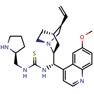 N-[(8alpha,9S)-6'-Methoxycinchonan-9-yl]-N'-[(2S)-2-pyrrolidinylmethyl]thiourea