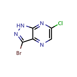 3-Bromo-6-chloro-1H-pyrazolo[3,4-b]pyrazine