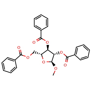 Methyl 2,3,5-tri-O-benzoyl-alpha-D-arabinoside