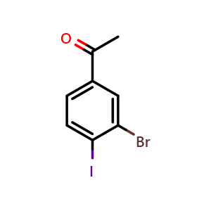 1-(3-Bromo-4-iodophenyl)ethan-1-one