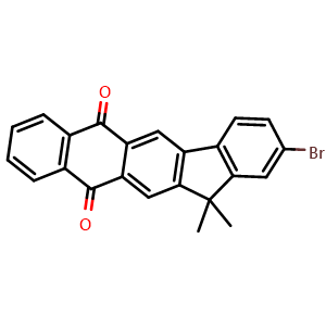 2-Bromo-13,13-dimethyl-6H-indeno[1,2-b]anthracene-6,11(13H)-dione