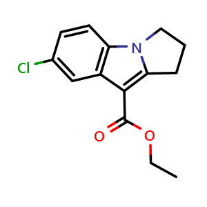 Ethyl 7-chloro-2,3-dihydro-1H-pyrrolo[1,2-a]indole-9-carboxylate