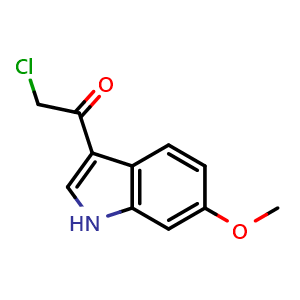 2-Chloro-1-(6-methoxy-1H-indol-3-yl)ethan-1-one