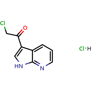 2-Chloro-1-(1H-pyrrolo[2,3-b]pyridin-3-yl)ethan-1-one hydrochloride