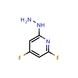2,4-Difluoro-6-hydrazinylpyridine