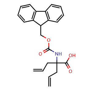 2-((((9H-Fluoren-9-yl)methoxy)carbonyl)amino)-2-allylpent-4-enoic acid