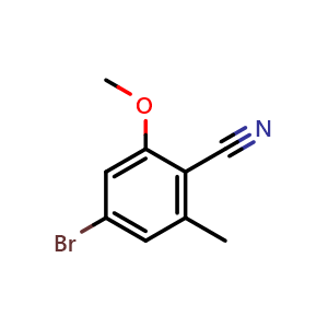 4-Bromo-2-methoxy-6-methylbenzonitrile
