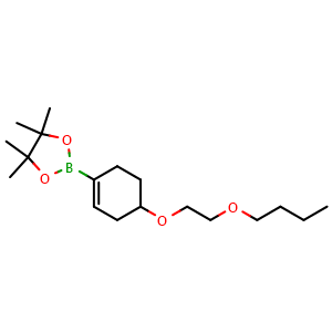 2-(4-(2-Butoxyethoxy)cyclohex-1-en-1-yl)-4,4,5,5-tetramethyl-1,3,2-dioxaborolane