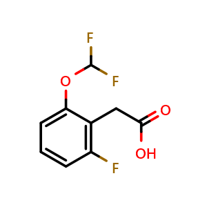 2-(2-(Difluoromethoxy)-6-fluorophenyl)acetic acid