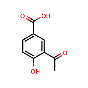 3-Acetyl-4-hydroxybenzoic acid