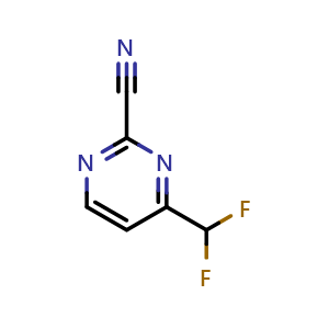 4-(Difluoromethyl)pyrimidine-2-carbonitrile