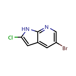 5-bromo-2-chloro-1H-pyrrolo[2,3-b]pyridine