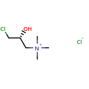 (R)-3-Chloro-2-hydroxy-N,N,N-trimethylpropan-1-aminium chloride