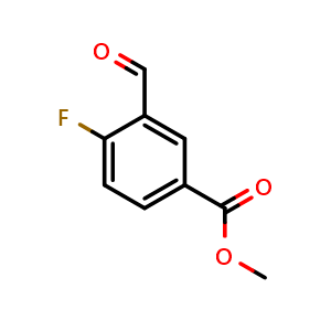 Methyl 4-fluoro-3-formylbenzoate
