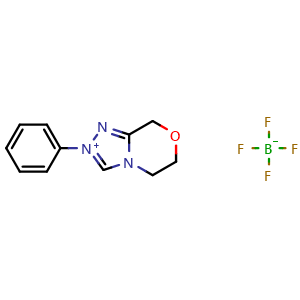 2-Phenyl-6,8-dihydro-5H-[1,2,4]triazolo[3,4-c][1,4]oxazin-2-ium tetrafluoroborate