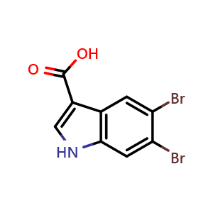 5,6-Dibromo-1H-indole-3-carboxylic acid