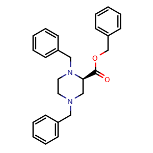 Benzyl (R)-1,4-dibenzylpiperazine-2-carboxylate