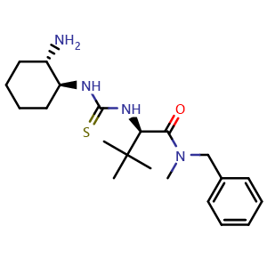 (R)-2-(3-((1S,2S)-2-Aminocyclohexyl)thioureido)-N-benzyl-N,3,3-trimethylbutanamide