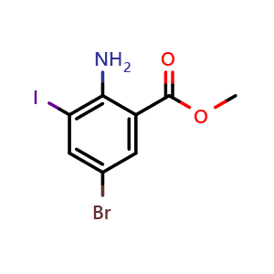 Methyl 2-amino-5-bromo-3-iodobenzoate