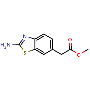 Methyl 2-(2-aminobenzo[d]thiazol-6-yl)acetate