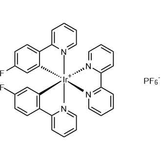 (2,2'-bipyridyl) bis [2- (4-fluorophenyl) pyridine] iridium (III) hexafluorophosphate