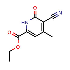 Ethyl 5-cyano-4-methyl-6-oxo-1,6-dihydropyridine-2-carboxylate