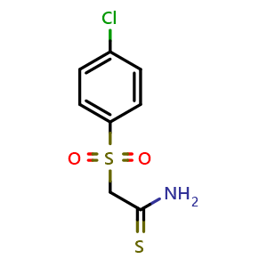 2-(4-Chlorophenylsulfonyl)thioacetamide